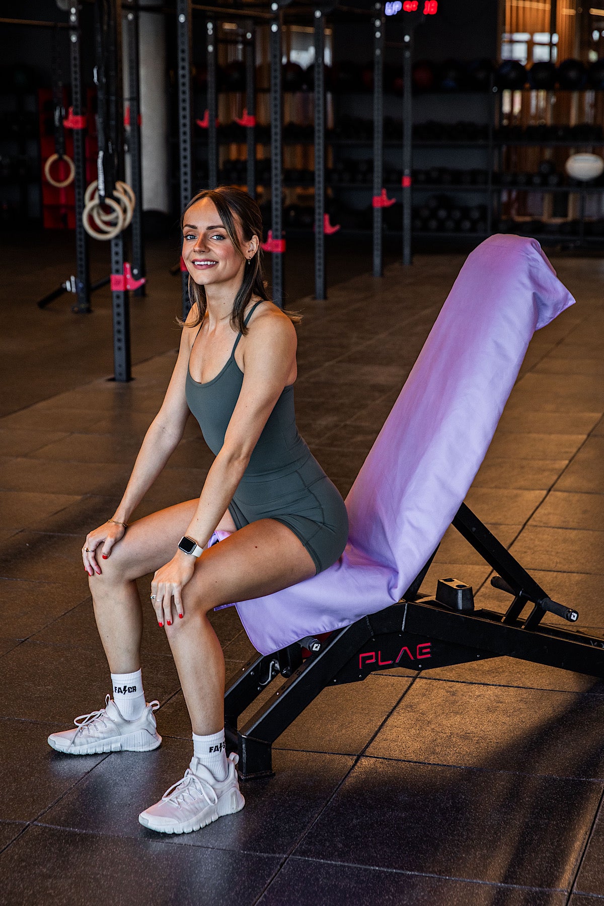 Purple Hooded Gym Towel - Cheeky Winx