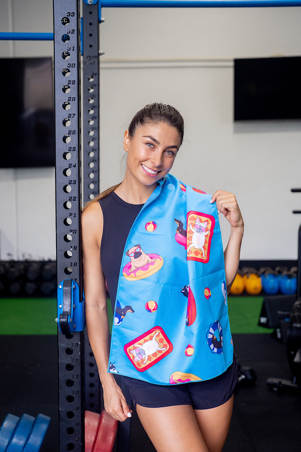 Beach Pups Gym Towel-Cheeky Winx