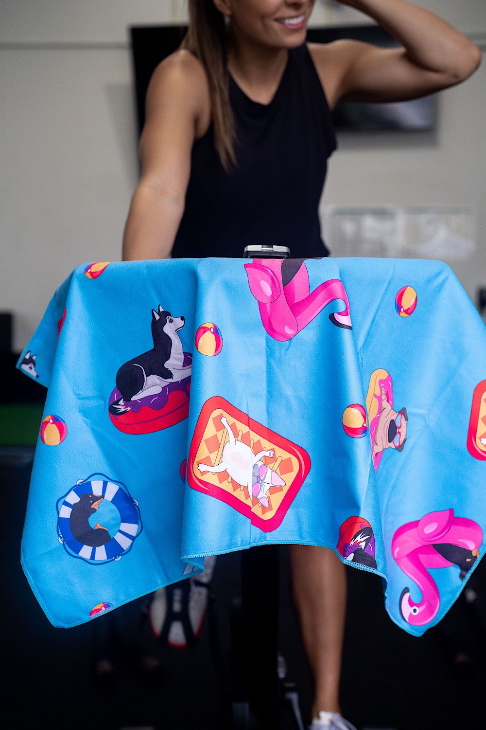 Beach Pups Gym Towel-Cheeky Winx