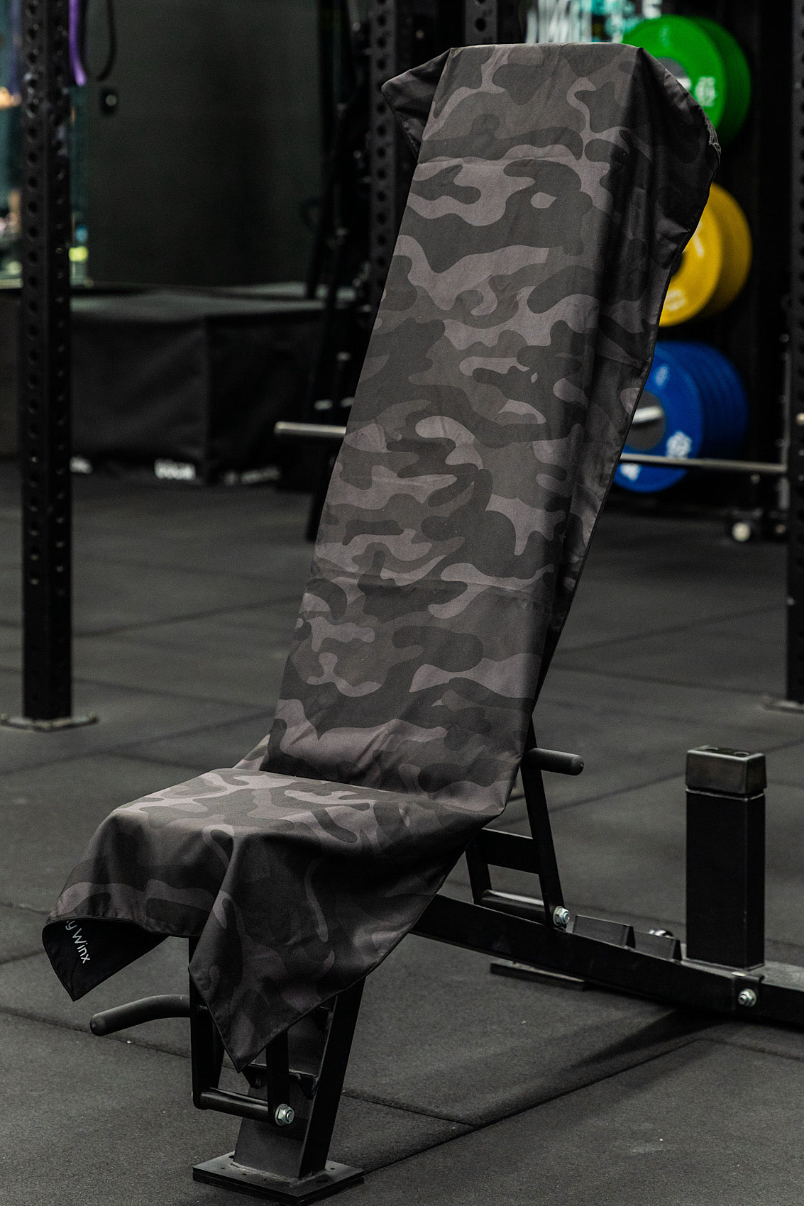 Hooded Camouflage Gym Towel