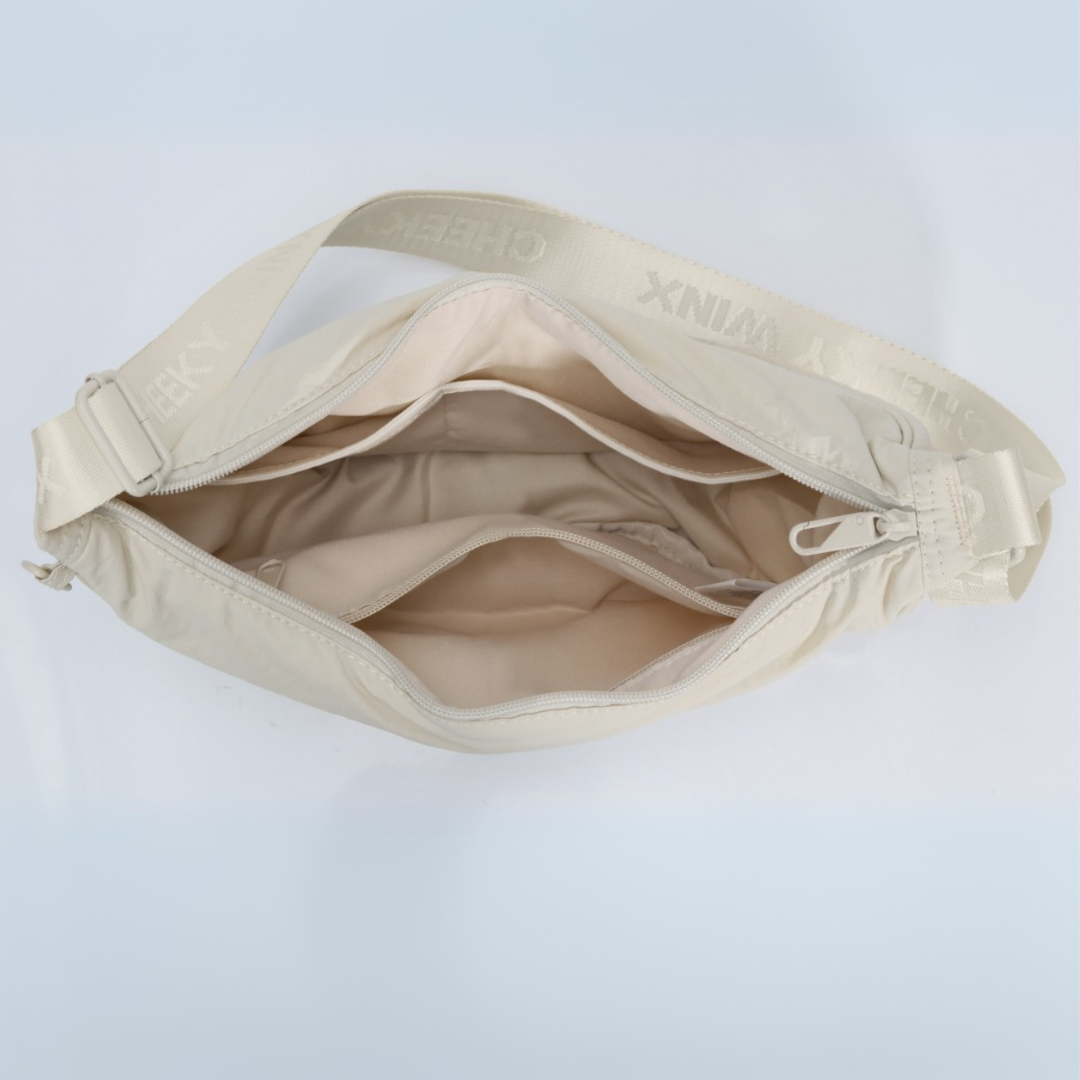Cream Crossbody Bag-Cheeky Winx