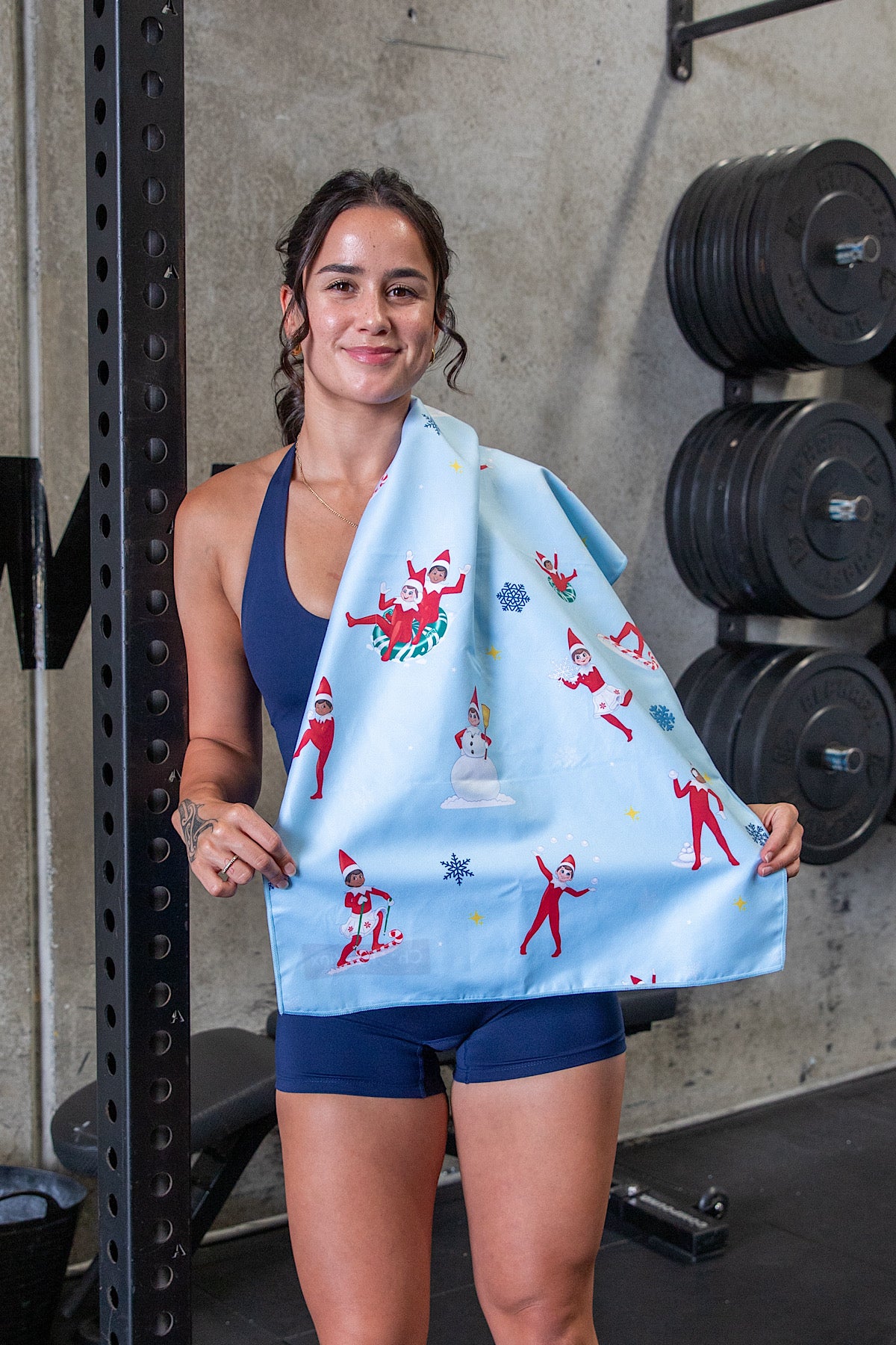 Scout Elf Snow Days Gym Towel