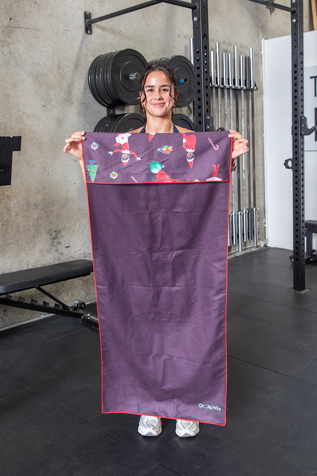 Hooded The Elf On The Shelf® Gym Towel