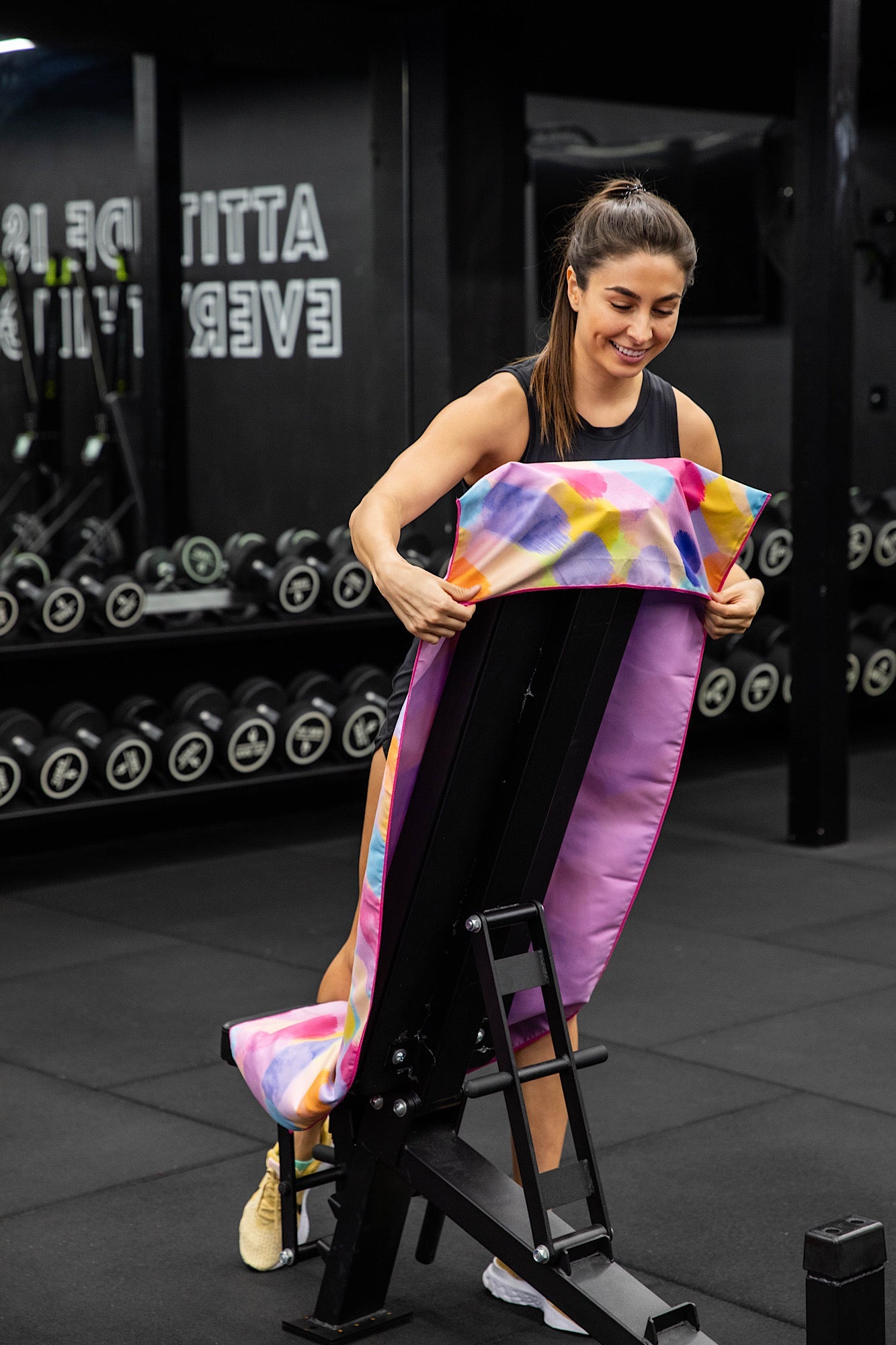 Hooded Cotton Candy X Wonderland Gym Towel-Cheeky Winx