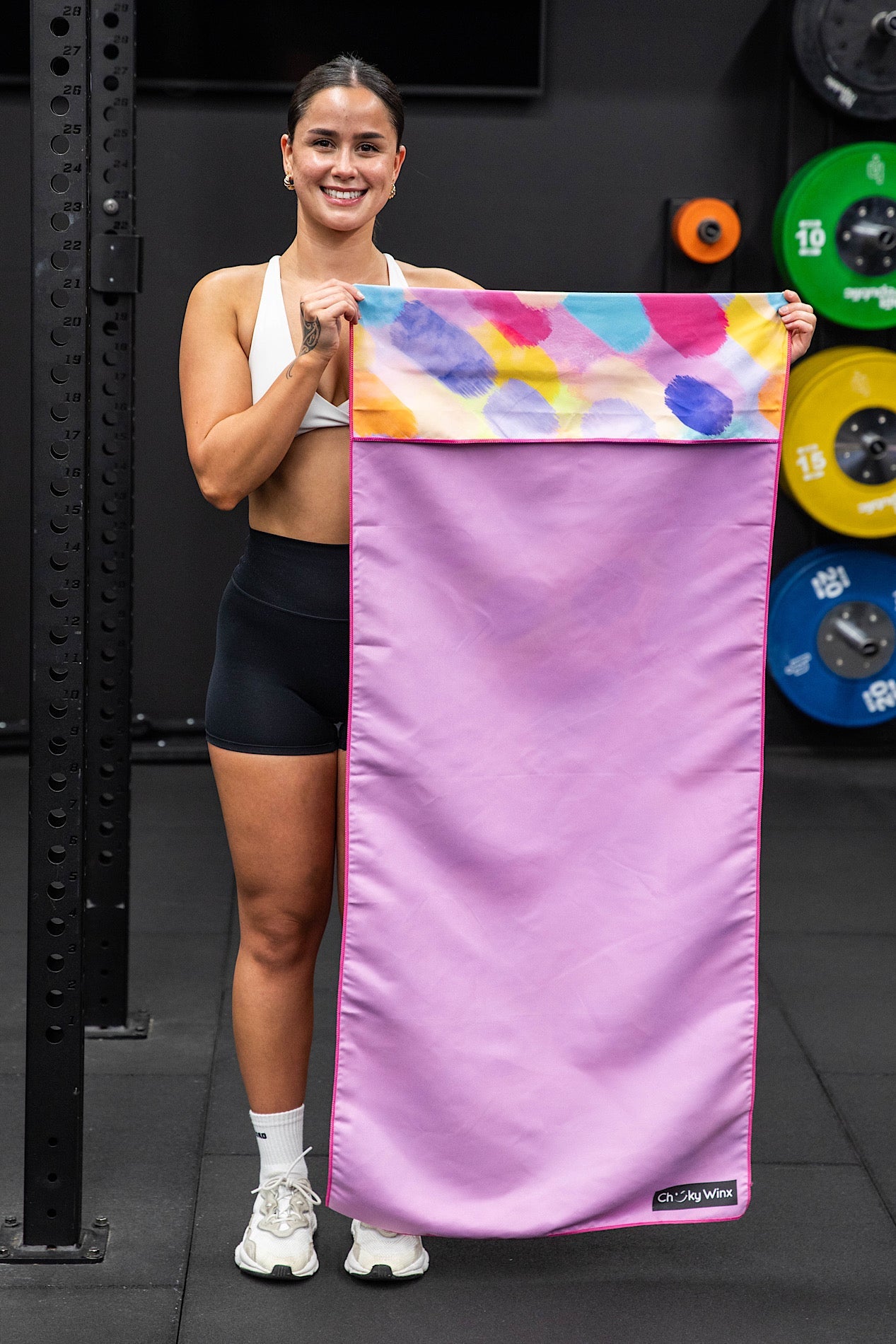 Hooded Cotton Candy X Wonderland Gym Towel-Cheeky Winx