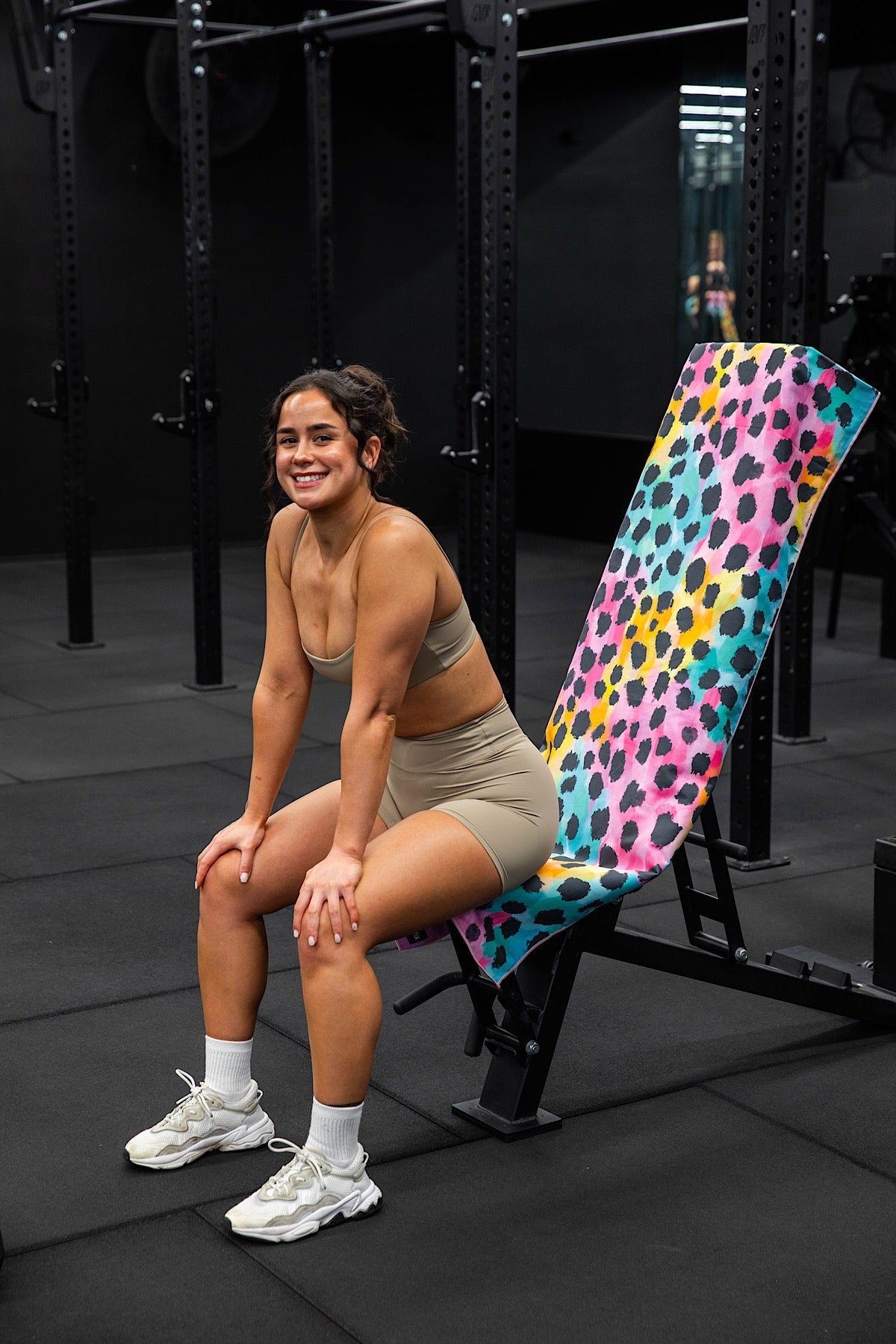 Hooded Trio Cheetah X Inky Soda Gym Towel-Cheeky Winx