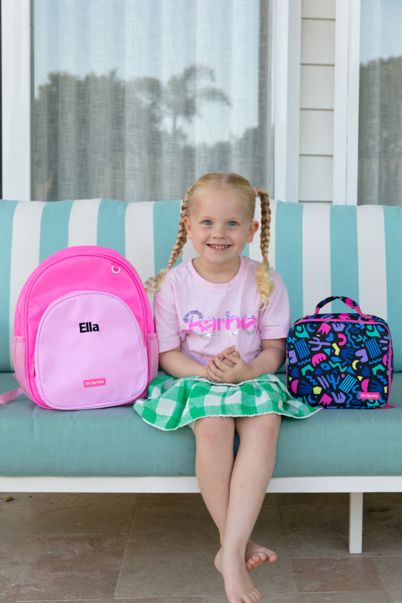 Kids Pink on Pink Backpack-Cheeky Winx