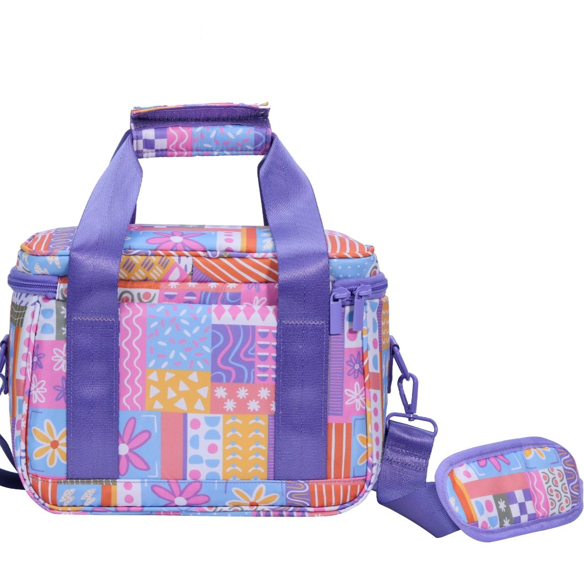 Large Patchwork Lunch Bag-Cheeky Winx