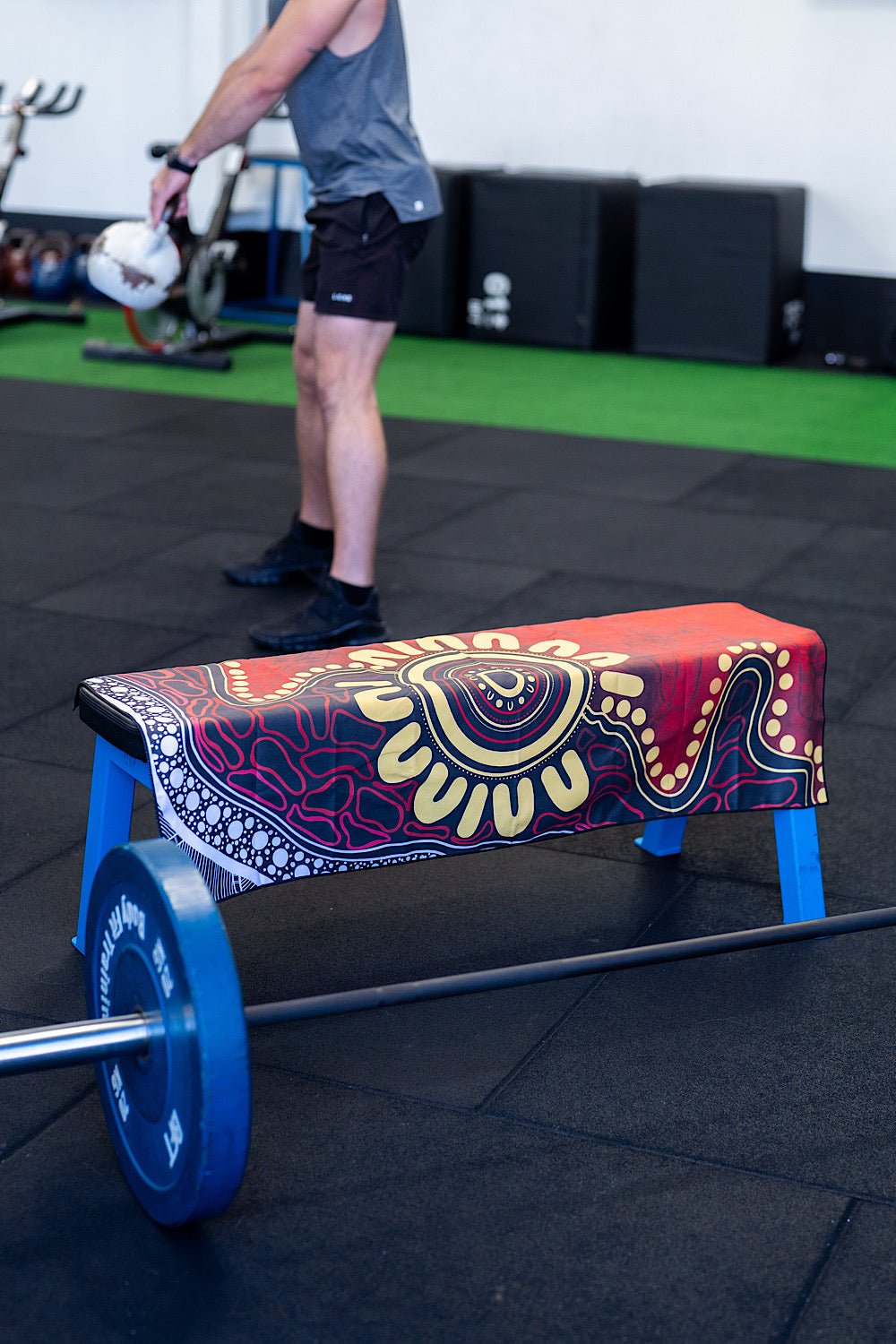 Mental Health X Ina Art Gym Towel-Cheeky Winx