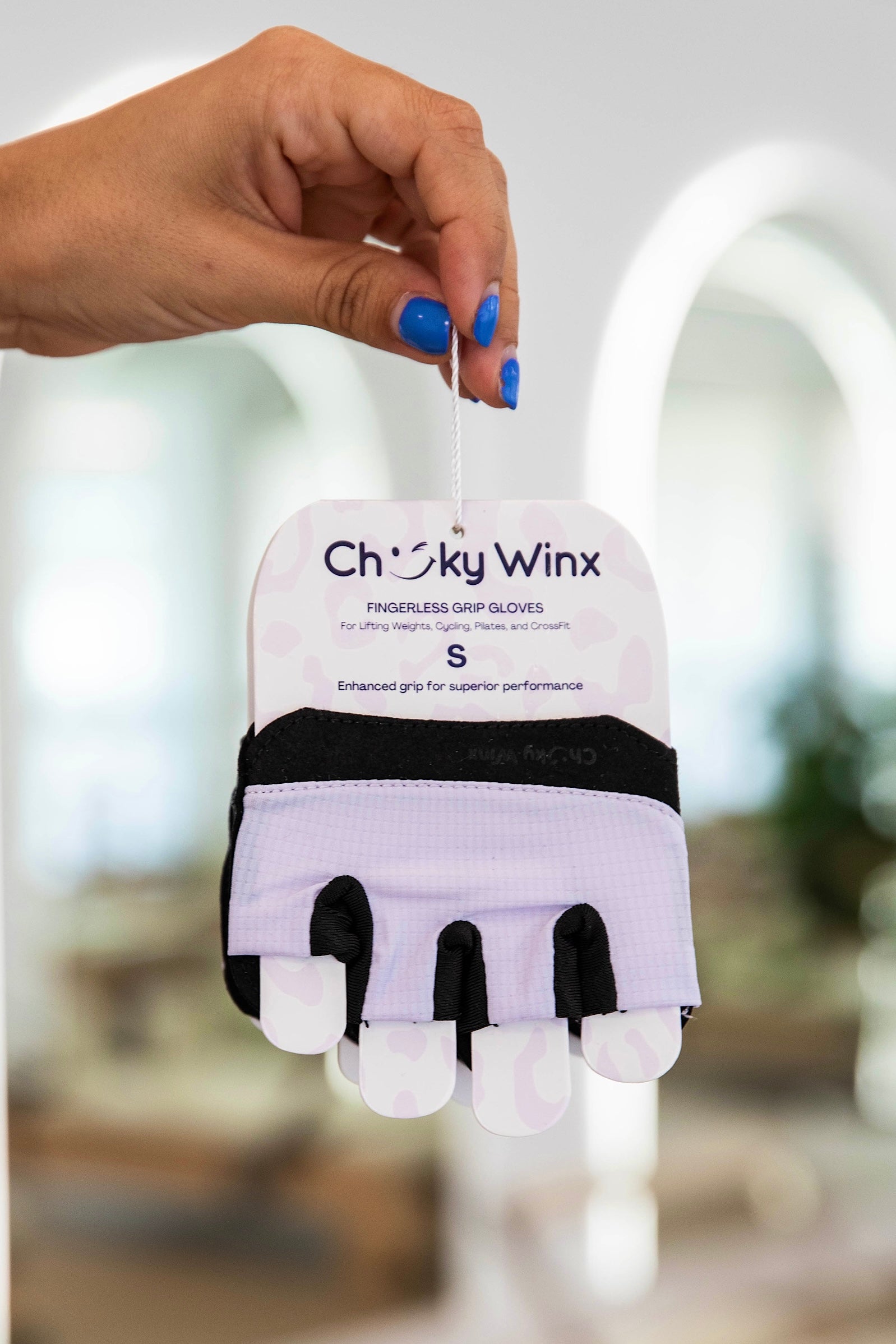 Purple Gym Gloves-Cheeky Winx