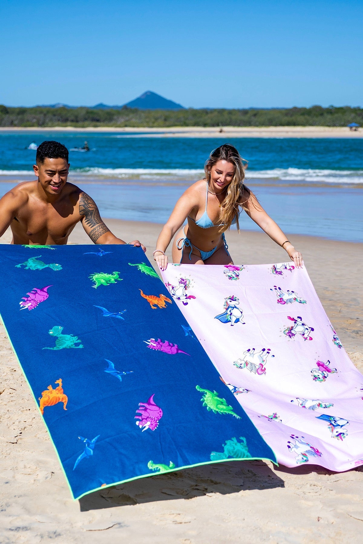 XL Beached Unicorns-Cheeky Winx
