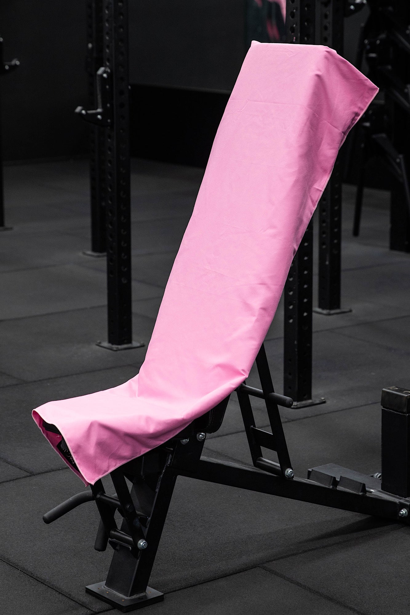Hooded Basic Baby Pink Gym Towel - Cheeky Winx