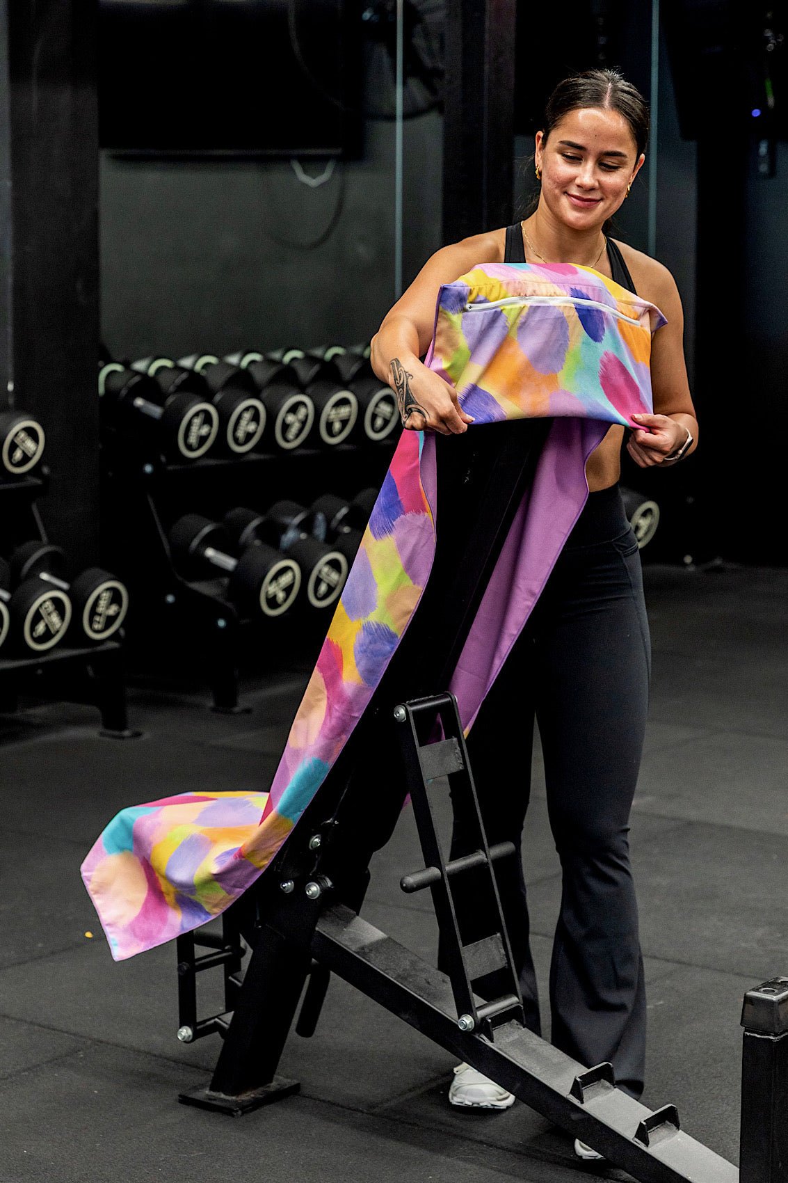 Hooded Cotton Candy X Wonderland Gym Towel - Cheeky Winx