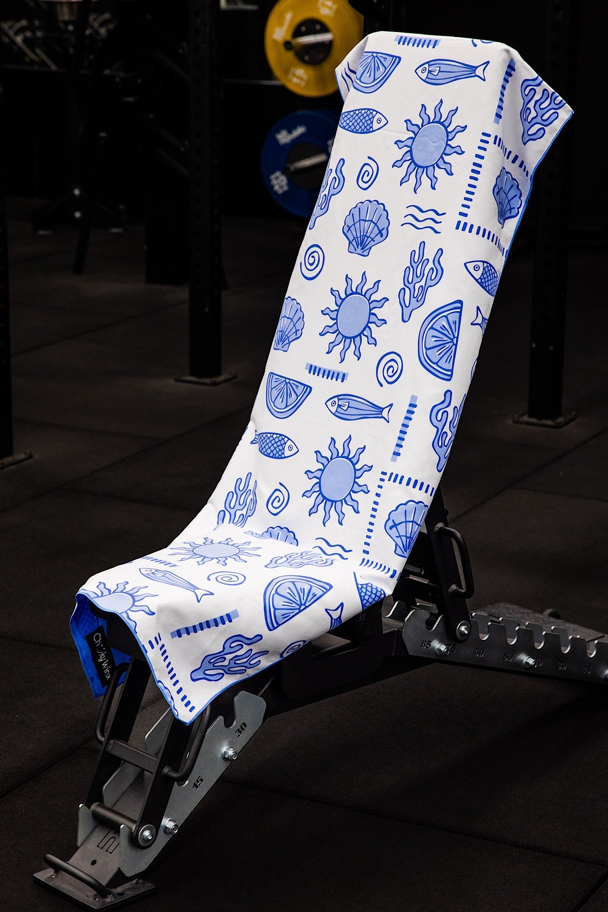 Hooded Mediterranean Sea Gym Towel - Cheeky Winx