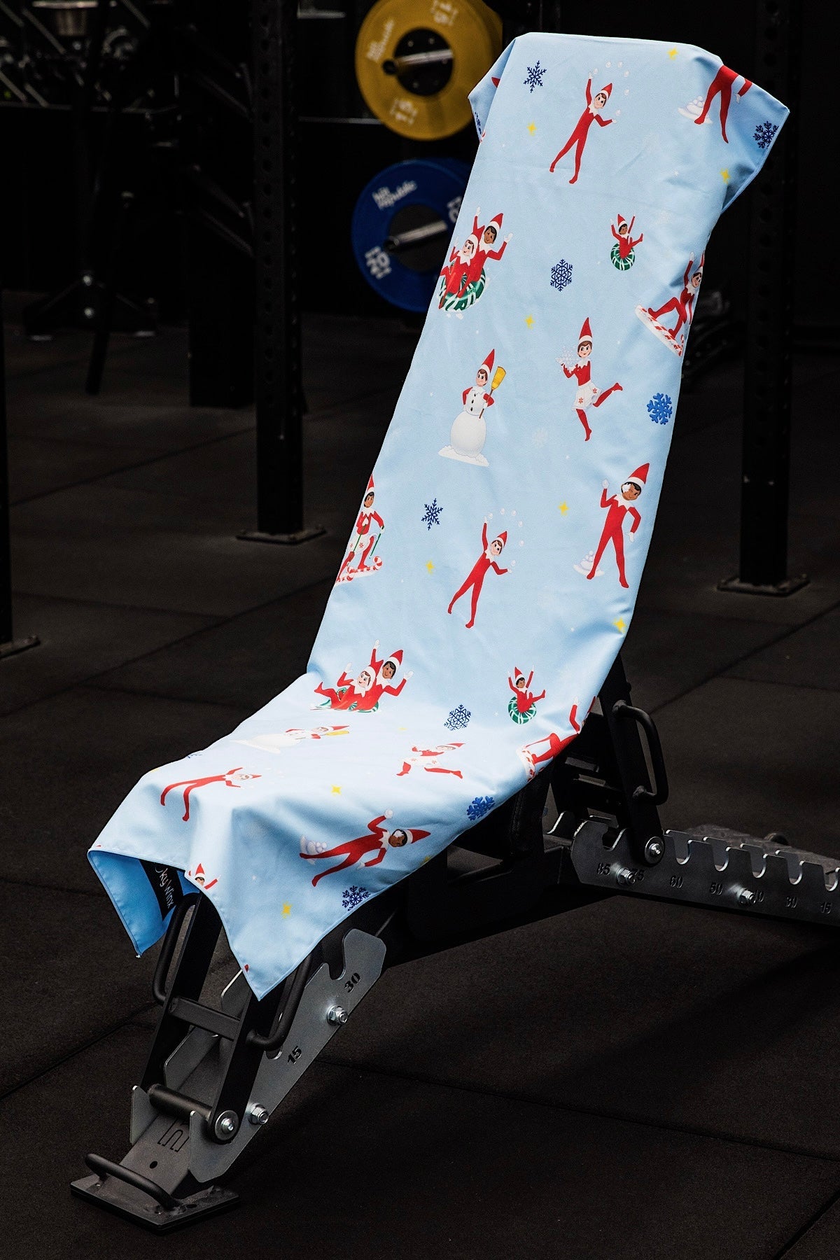 Hooded Scout Elf Snow Days Gym Towel - Cheeky Winx