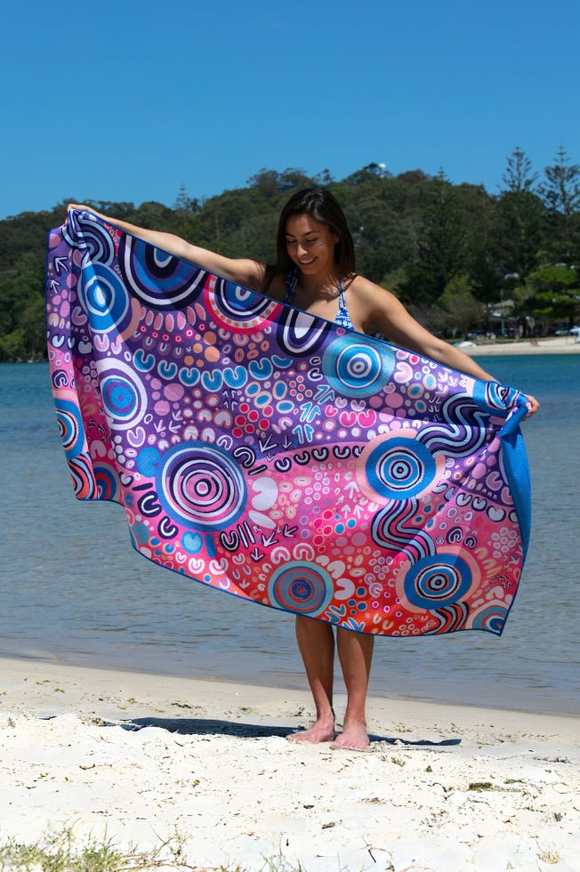 Joy x Merindah - Gunya Beach Towel - Cheeky Winx