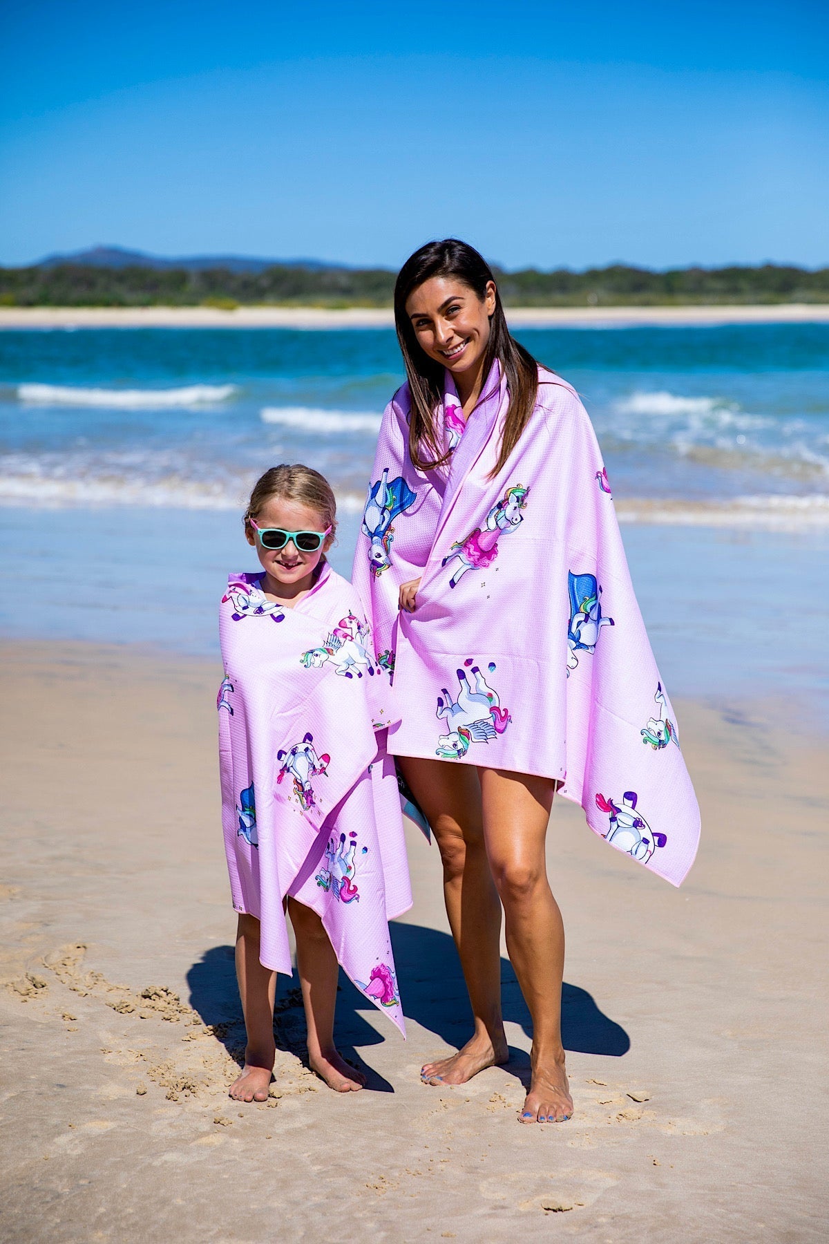 Kids Unicorns Beach Towel - Cheeky Winx