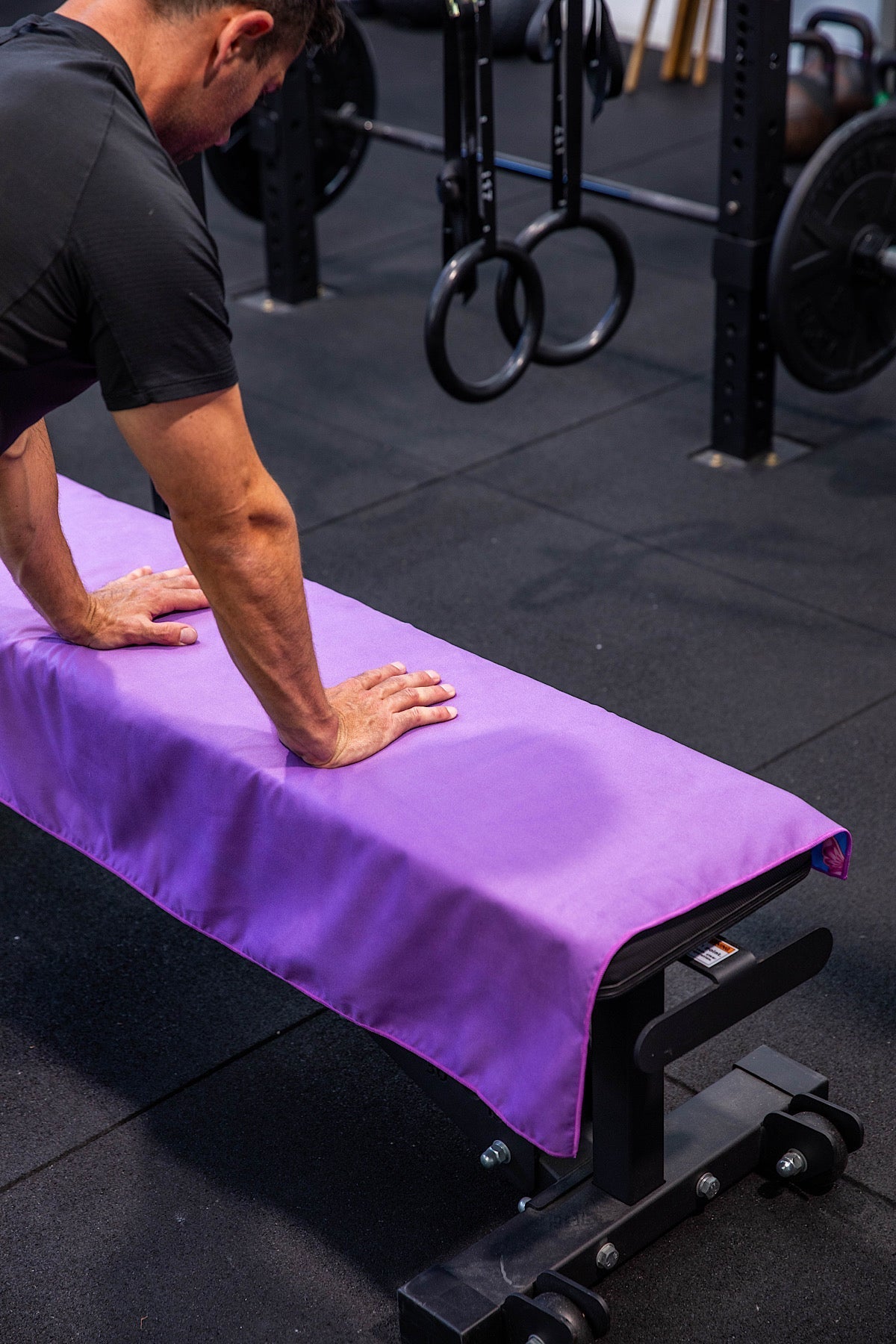 Mermaids quick-dry gym towel 90x50cm reversible by Cheeky Winx Australia