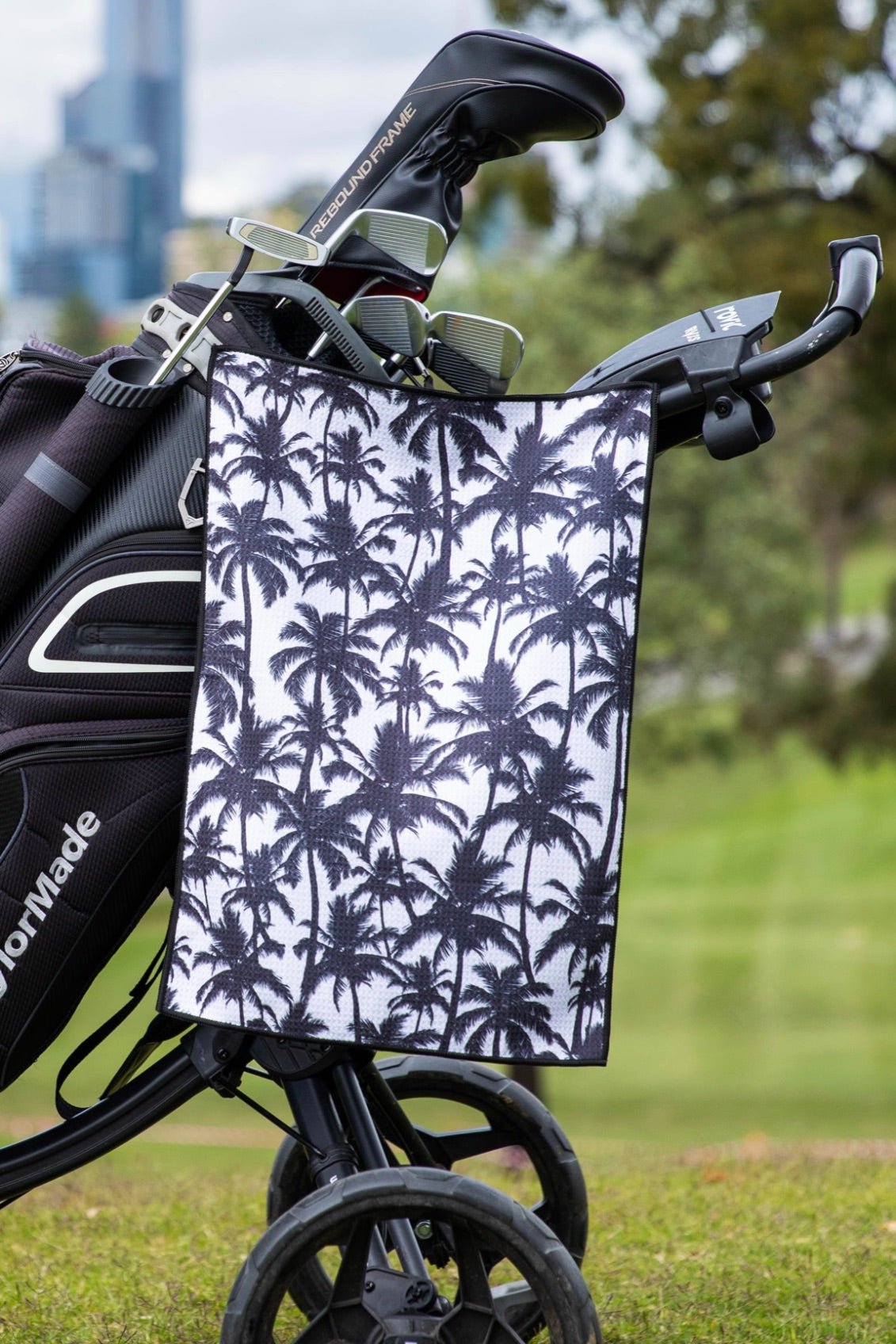 Palm Trees Golf Towel - Cheeky Winx