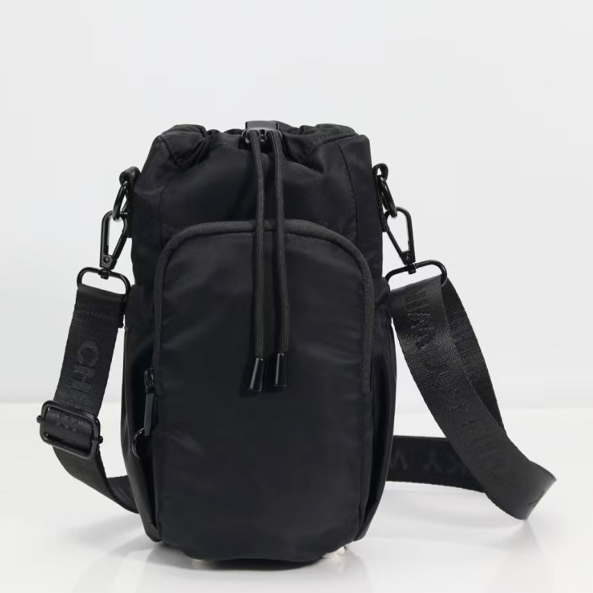 Black Water Bottle Bag