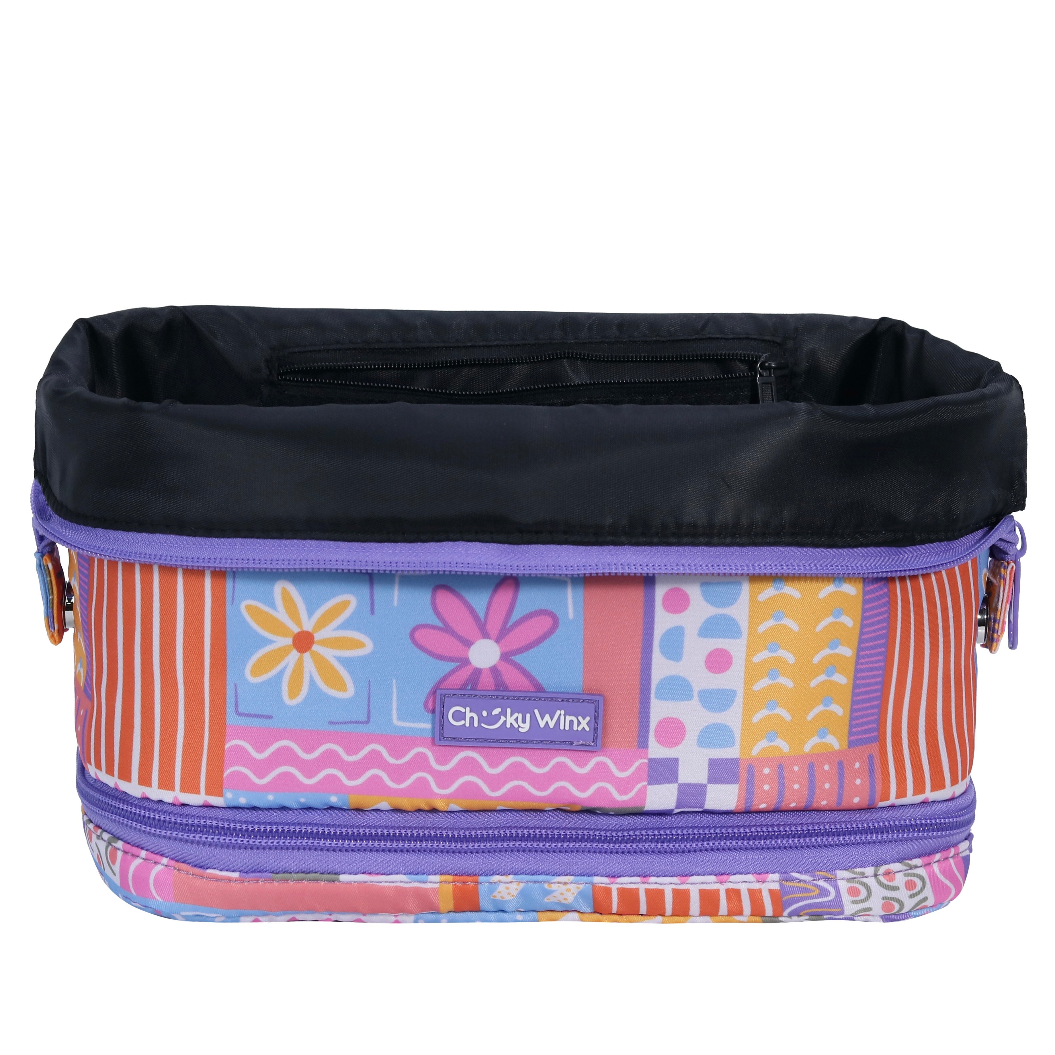 Patchwork Makeup Bag