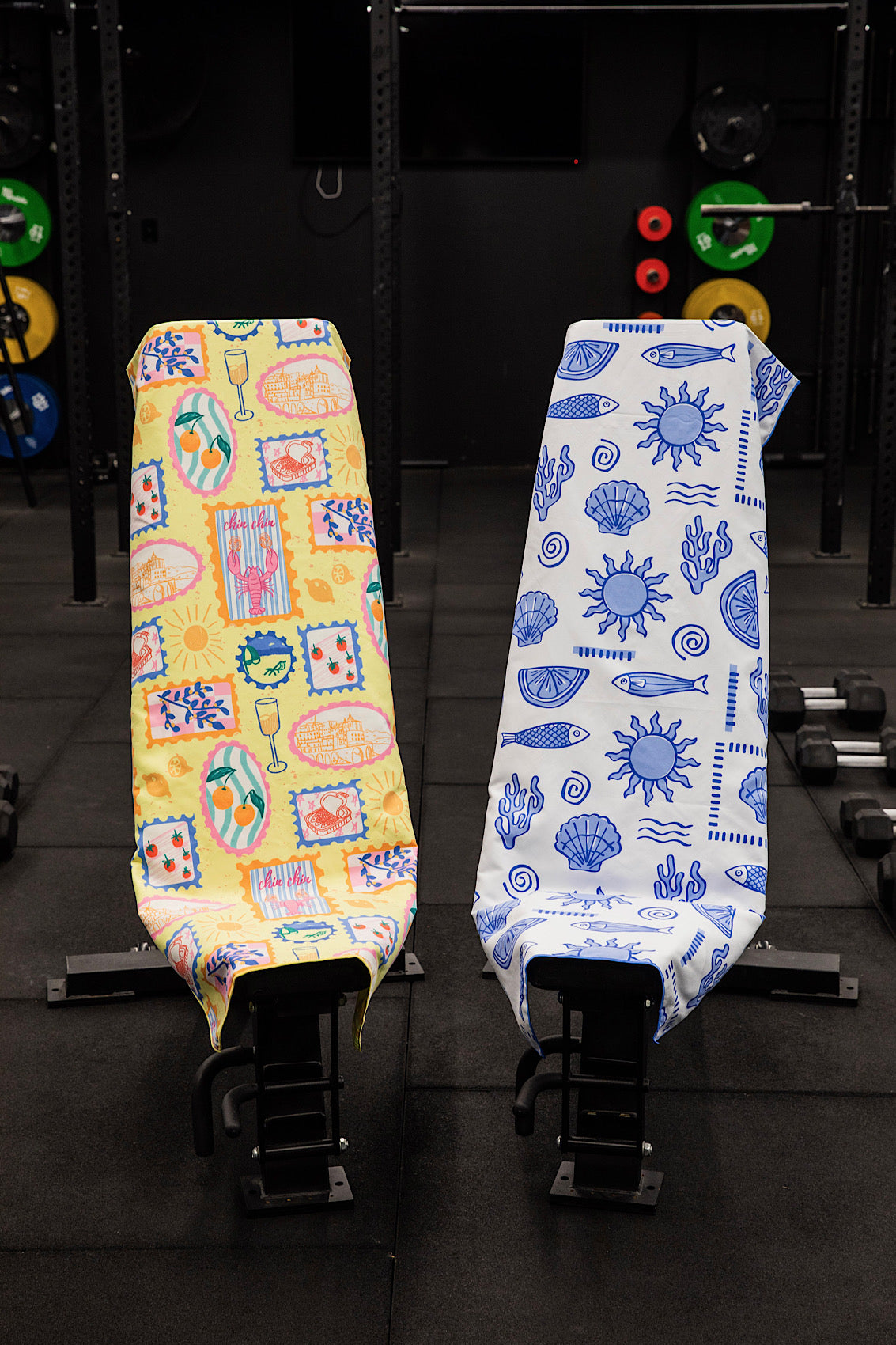 Hooded Mediterranean Sea Gym Towel - PRE ORDER END OF JAN