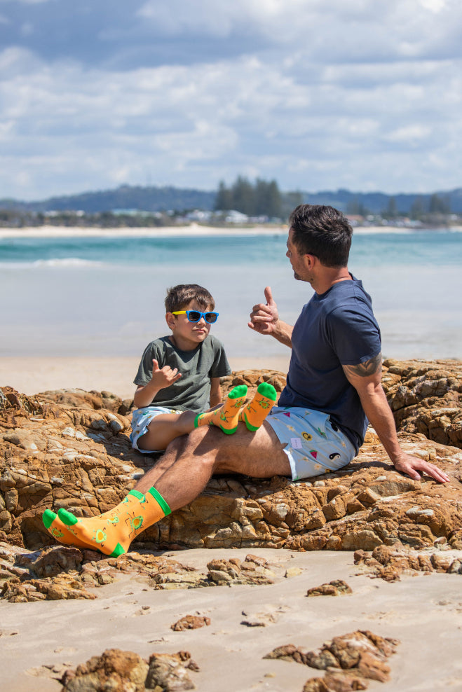 Avocado Crew Socks-Cheeky Winx