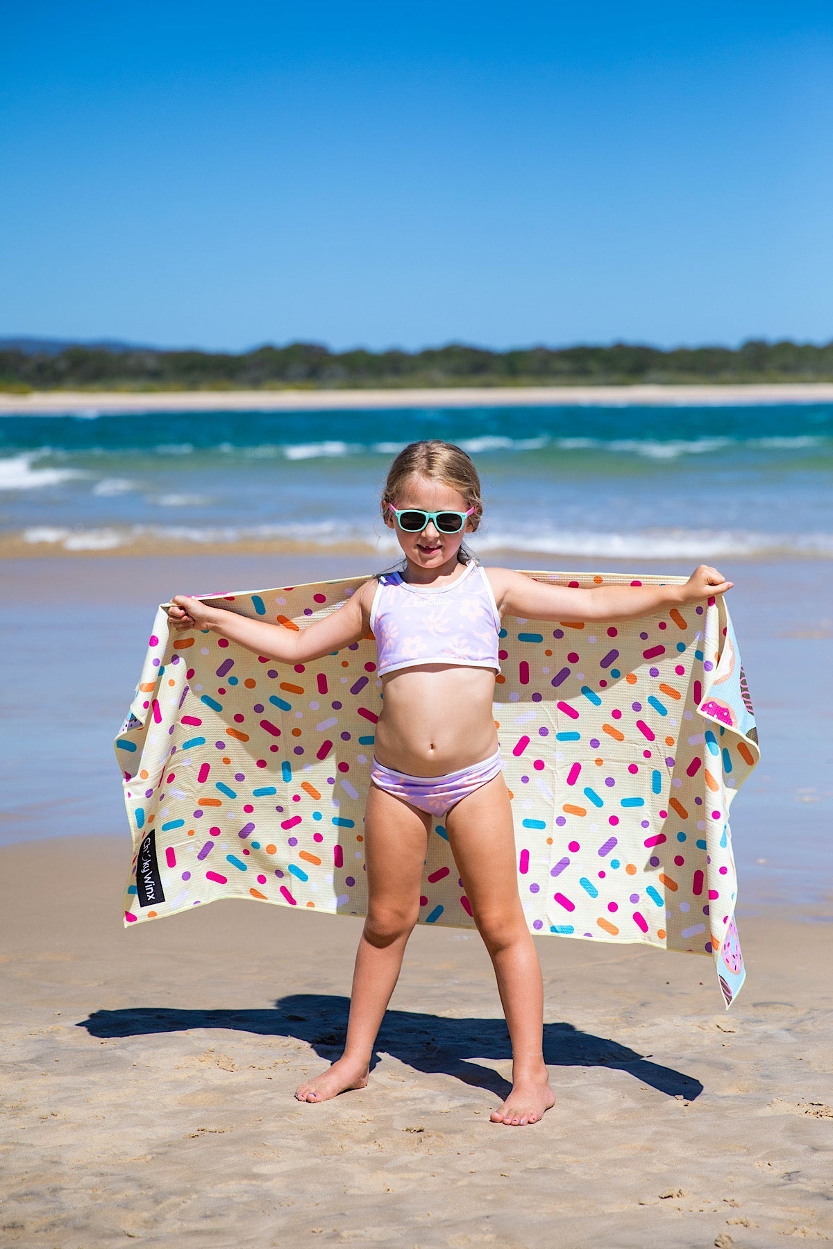BAGLESS Kids Donuts Beach Towel-Cheeky Winx