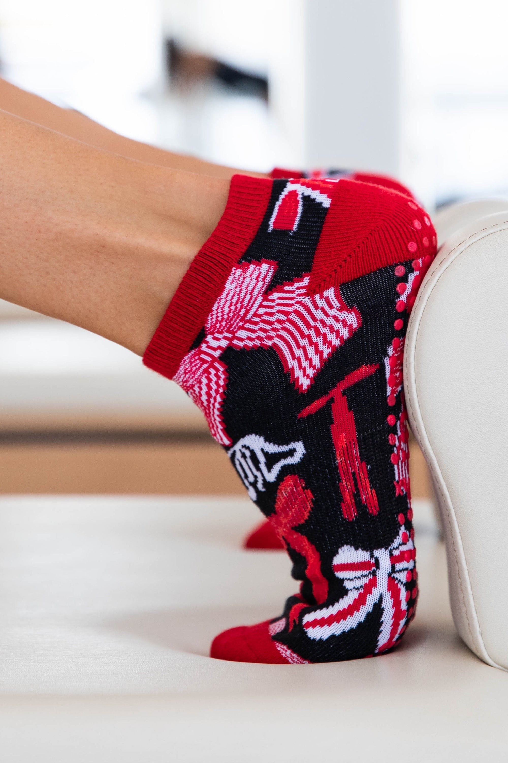 Bows X Teggun Ashleigh Grip Socks-Cheeky Winx