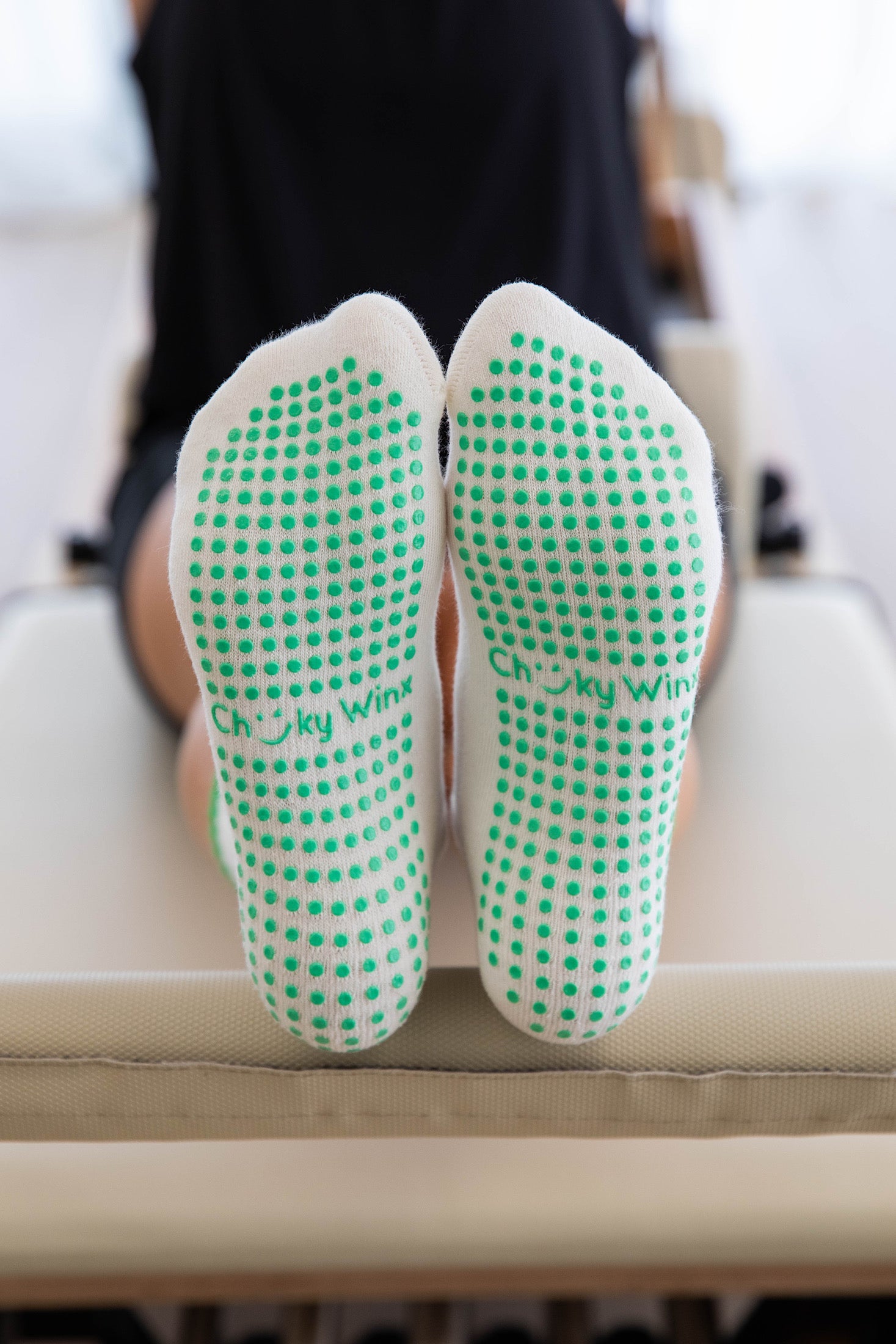 Coriander Grip Socks-Cheeky Winx