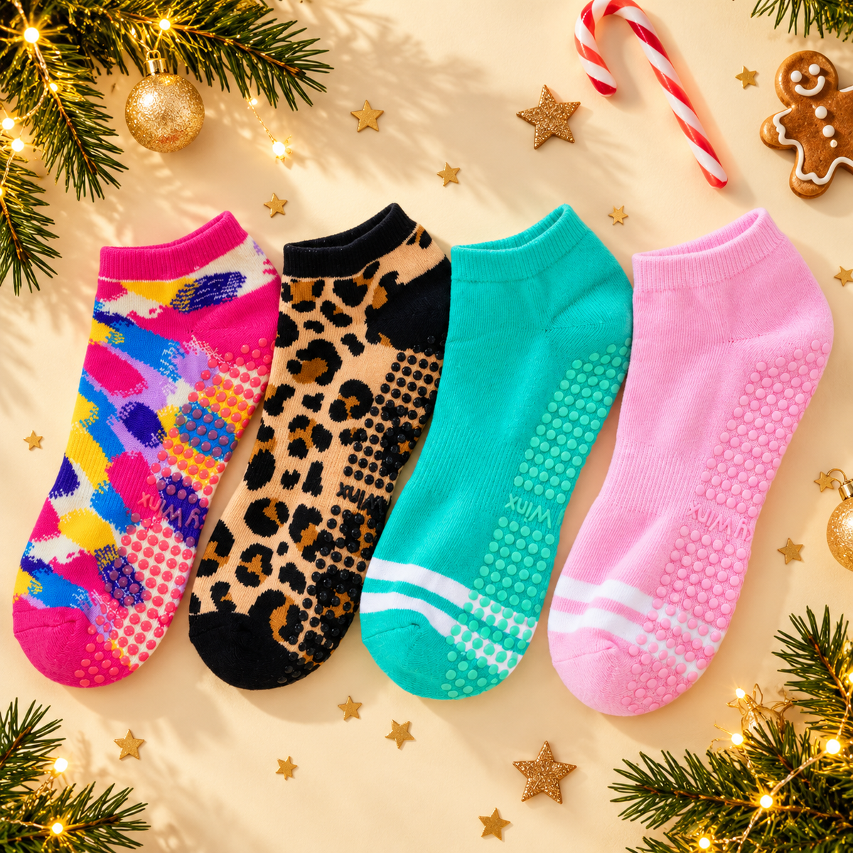 Grip Sock Gift Box | 4 Pairs