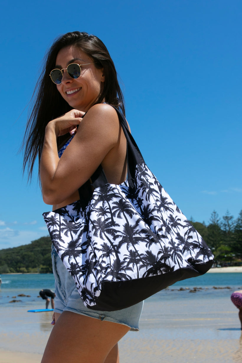 Foldable Palm Trees Bag-Cheeky Winx-Cheeky Winx