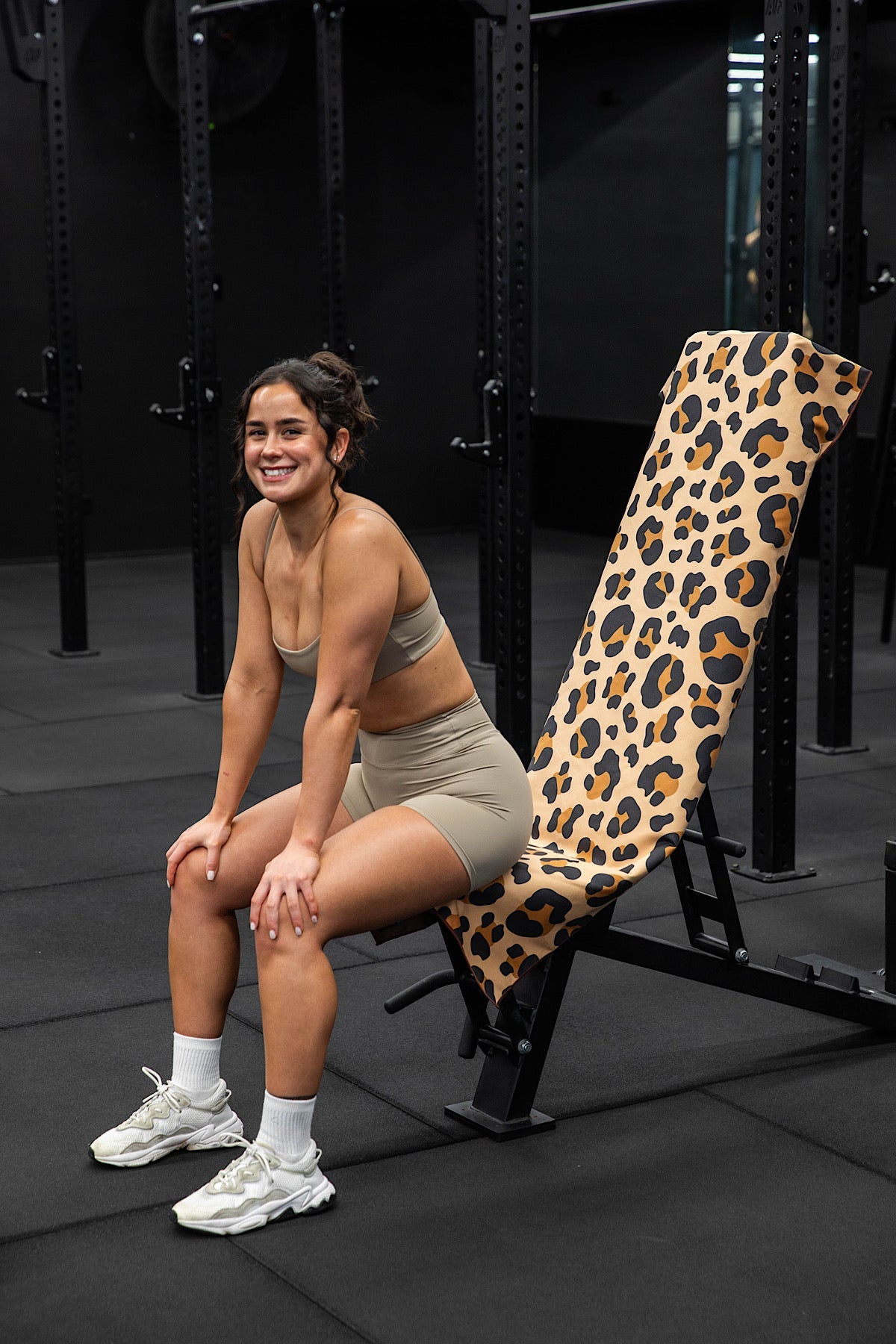 Hooded Brown Leopard Gym Towel-Cheeky Winx