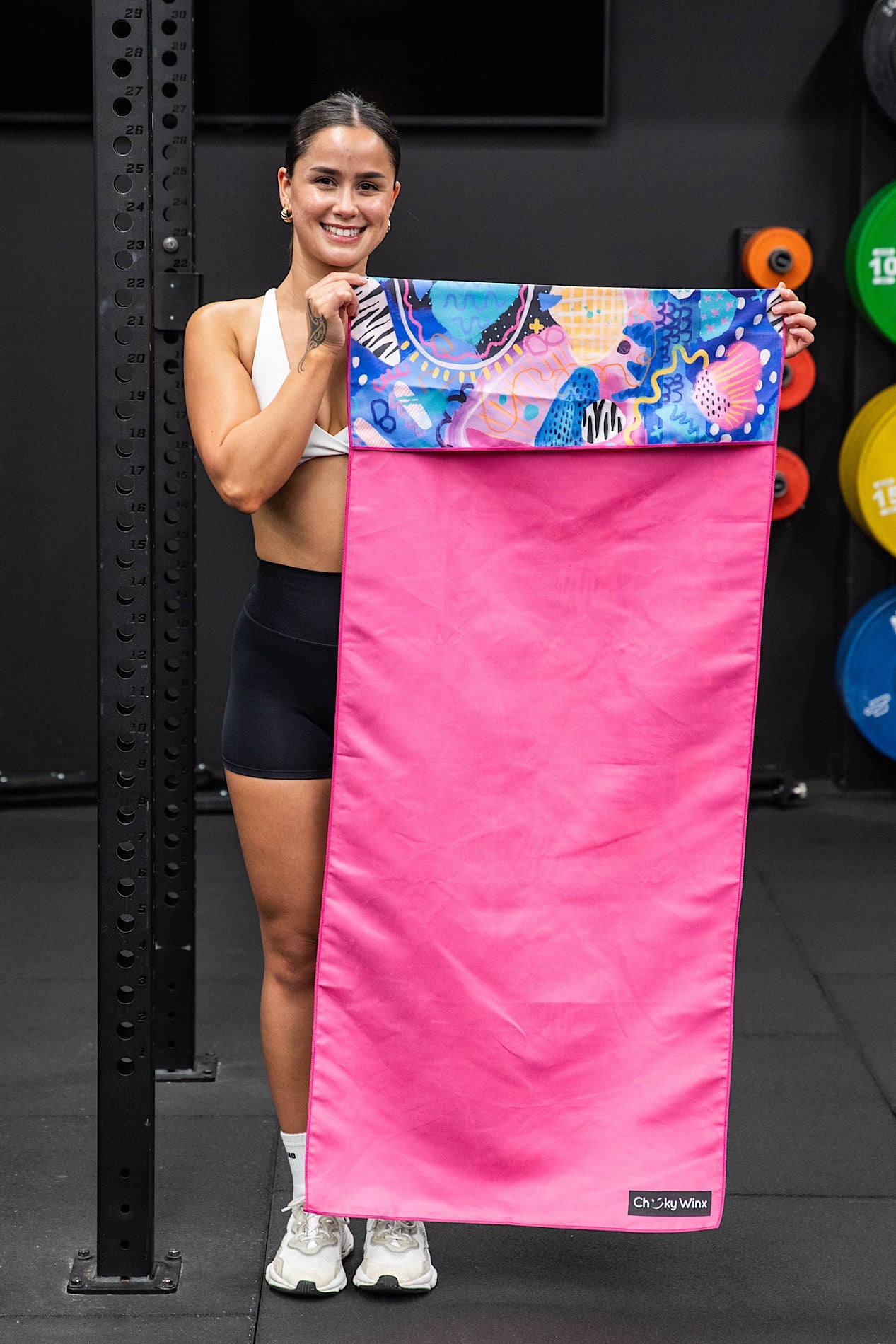 Hooded Fantasia X Deb McNaughton Gym Towel-Cheeky Winx
