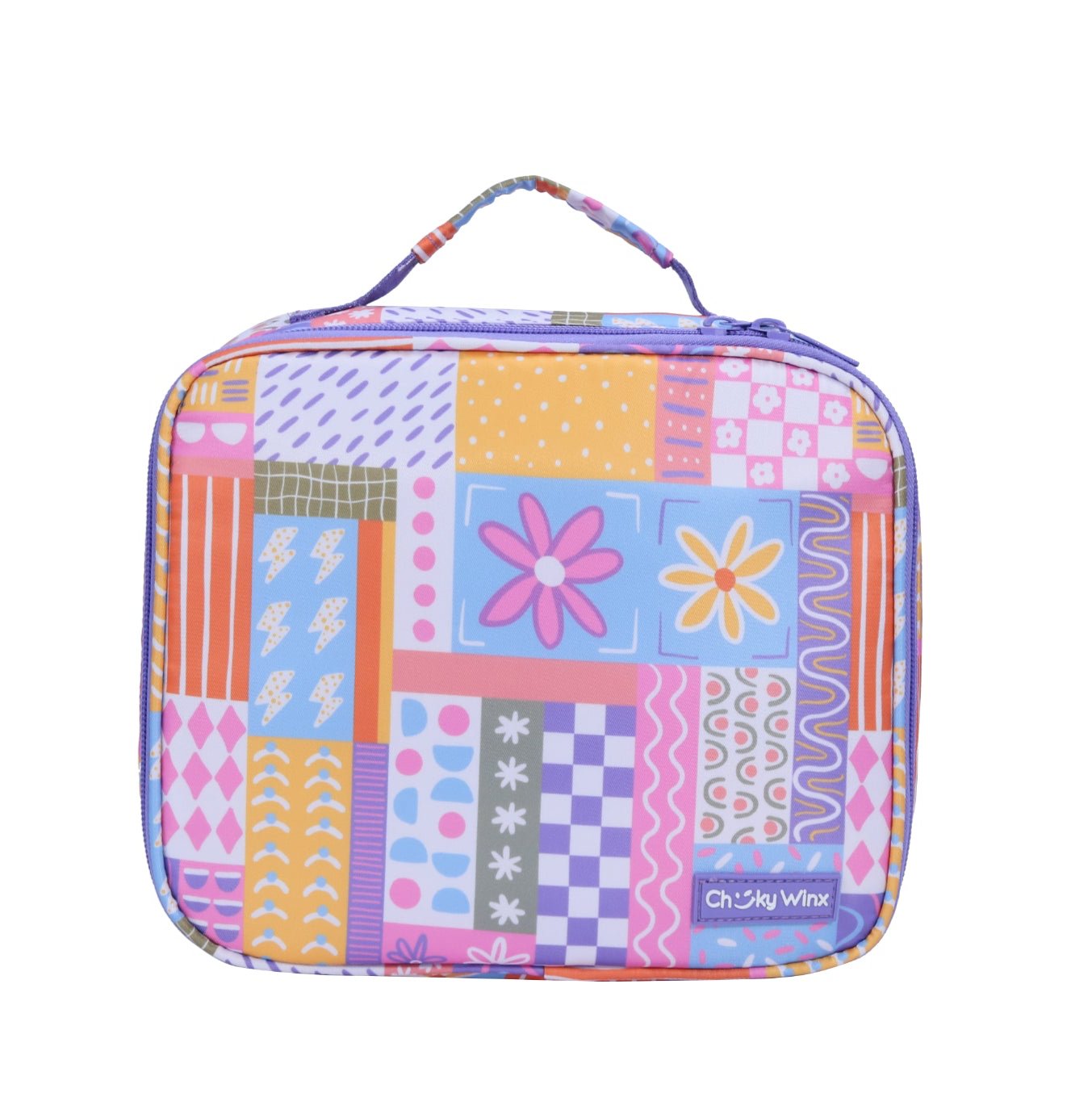 Patchwork Lunch Bag-Cheeky Winx-Cheeky Winx