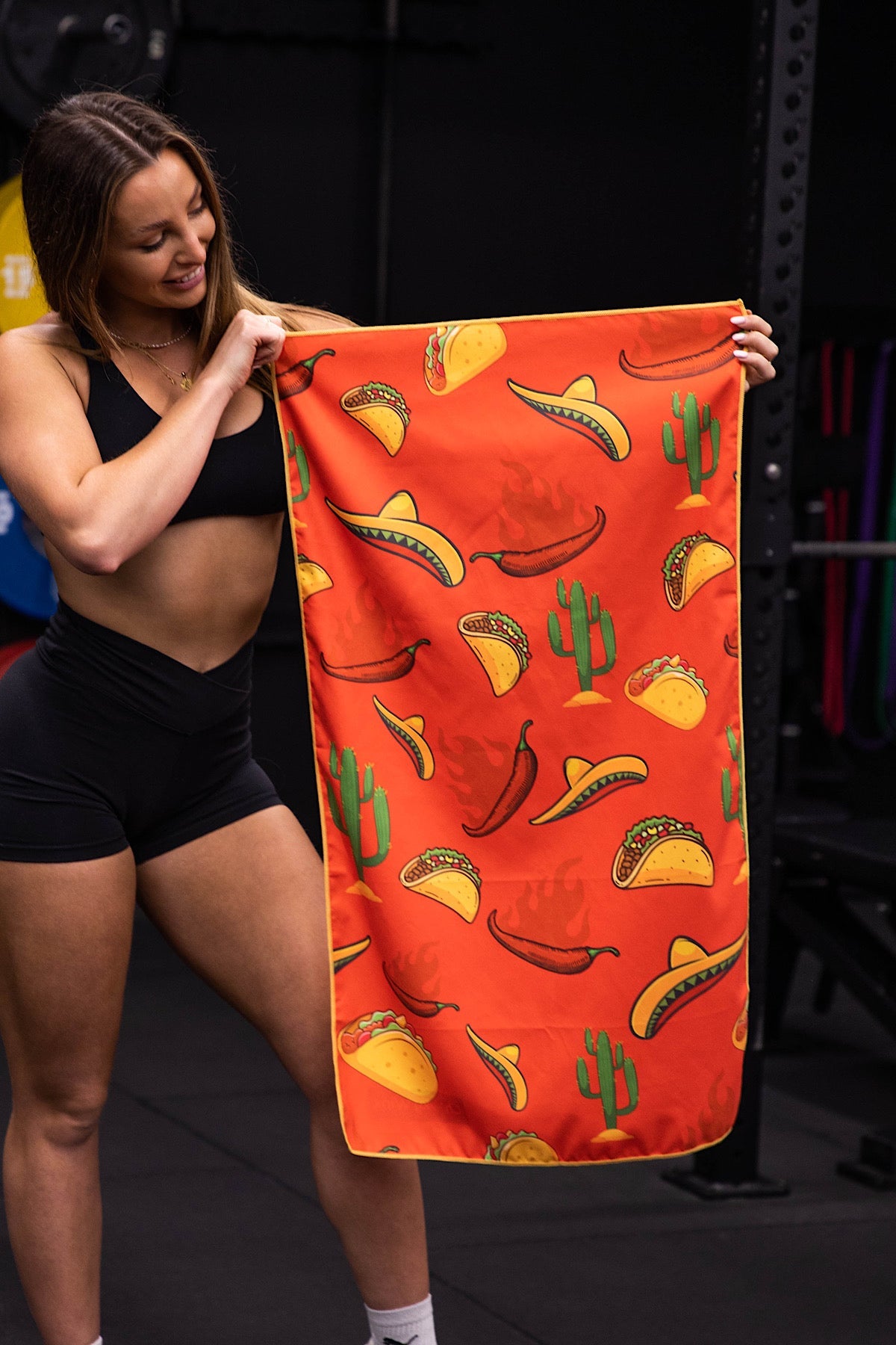 Taco Tuesday Gym Towel-Cheeky Winx