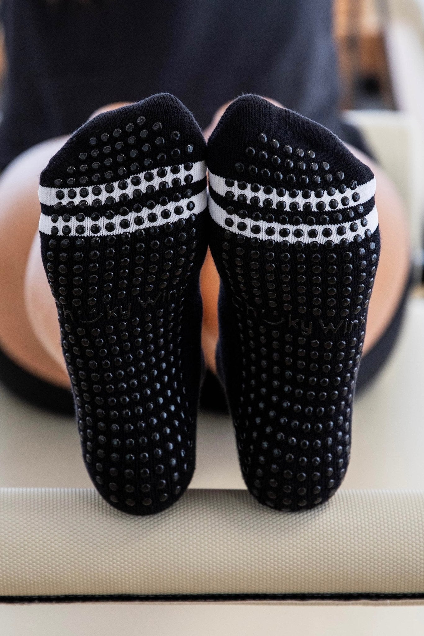 Ankle Black Grip Socks - Cheeky Winx