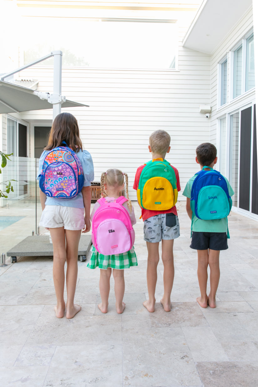 Kids Yellow and Green Backpack