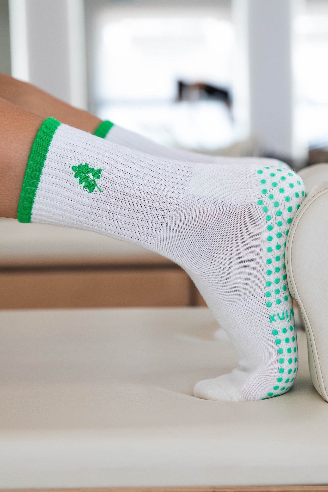 Coriander Grip Socks - Cheeky Winx