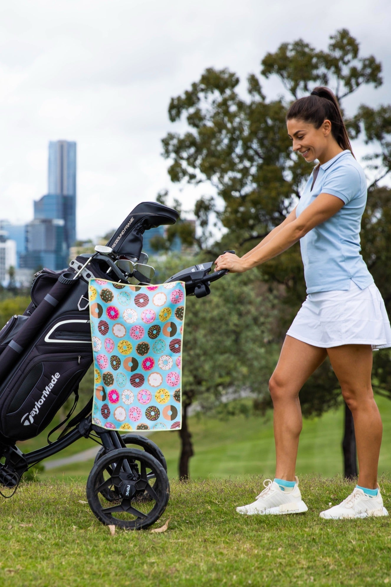 Donuts Golf Towel - Cheeky Winx