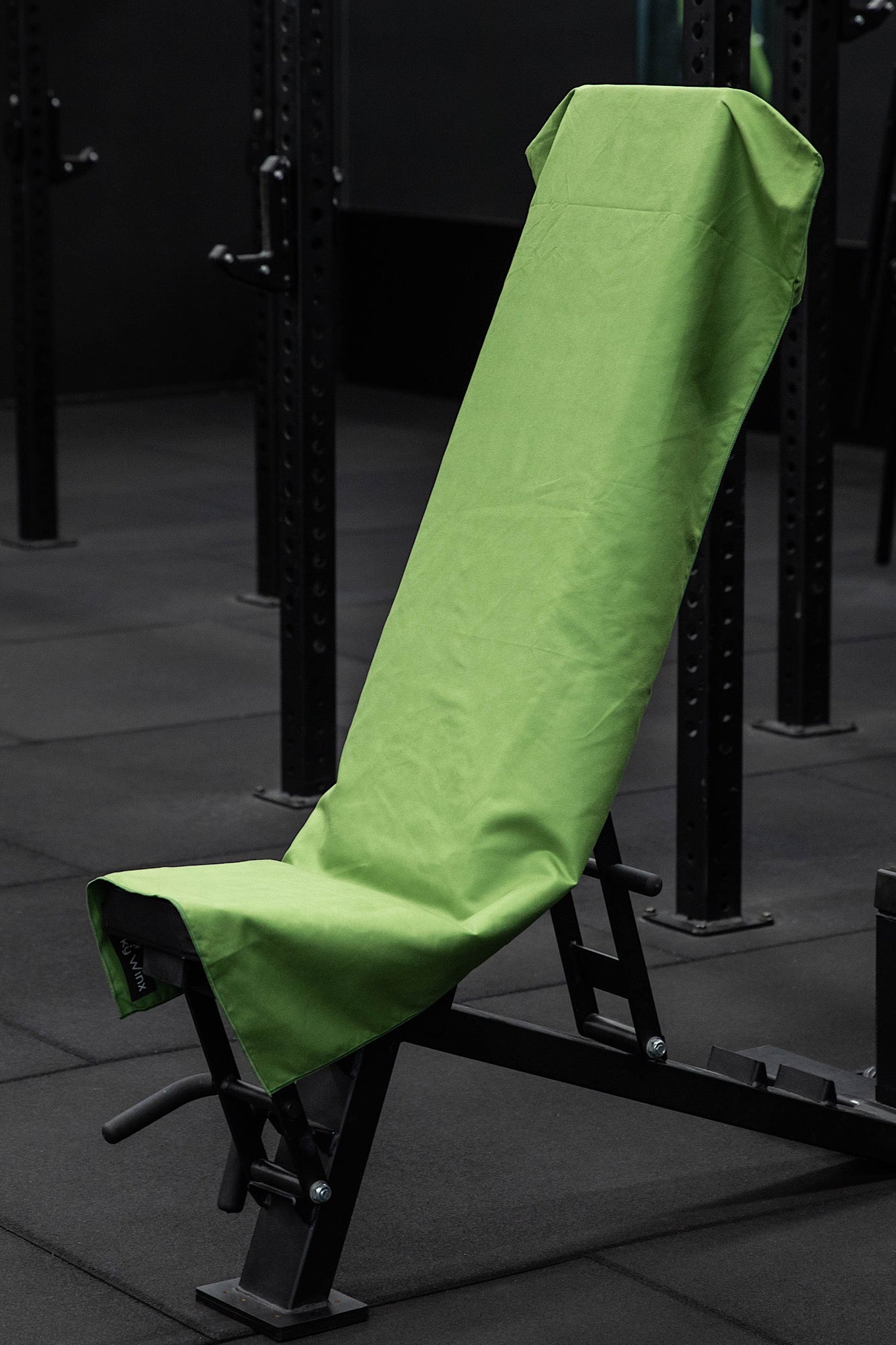 Hooded Basic Khaki Green Gym Towel - Cheeky Winx