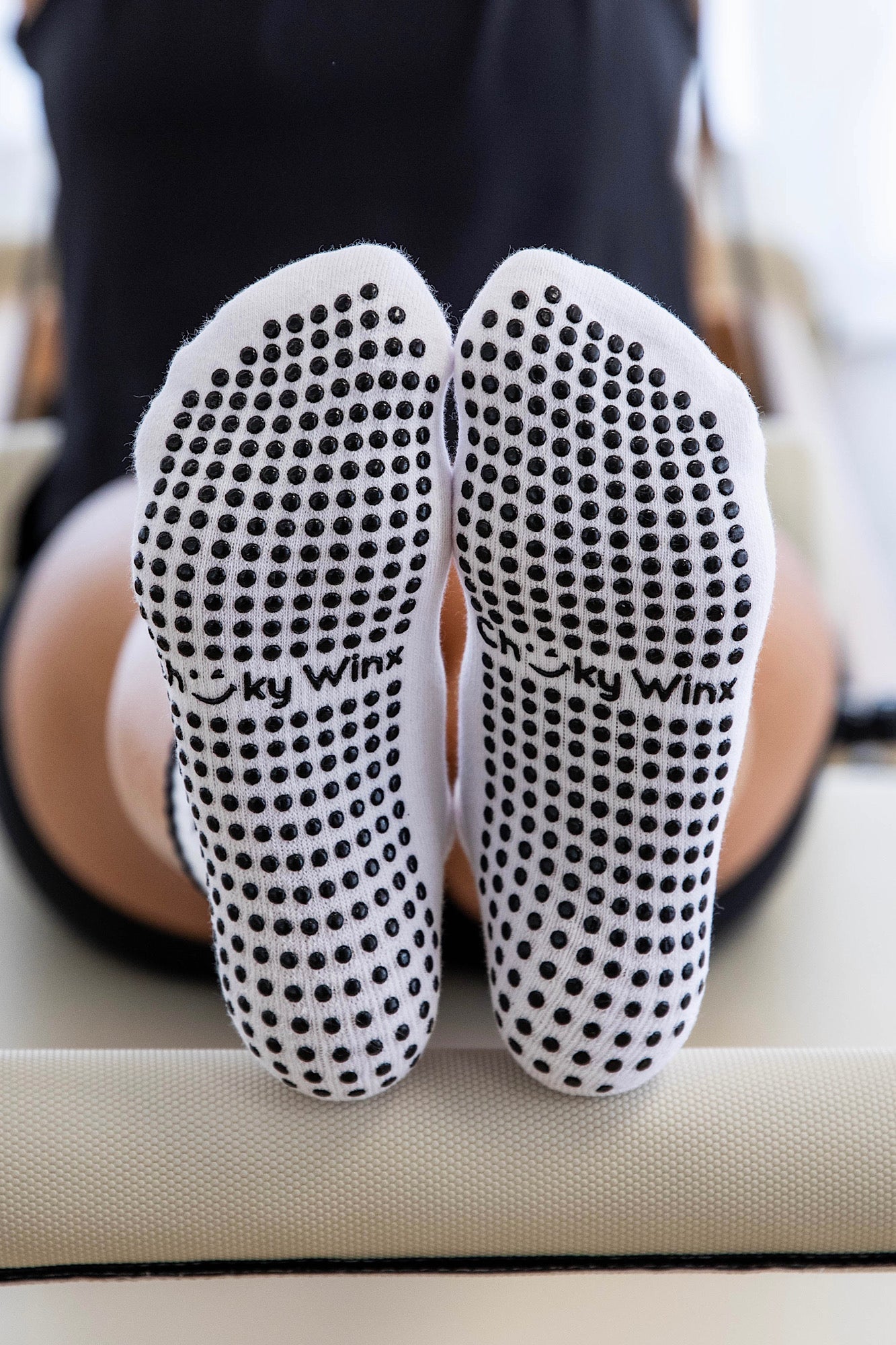 King Of Spades non-slip grip socks for Pilates reformer and barre by Cheeky Winx Australia
