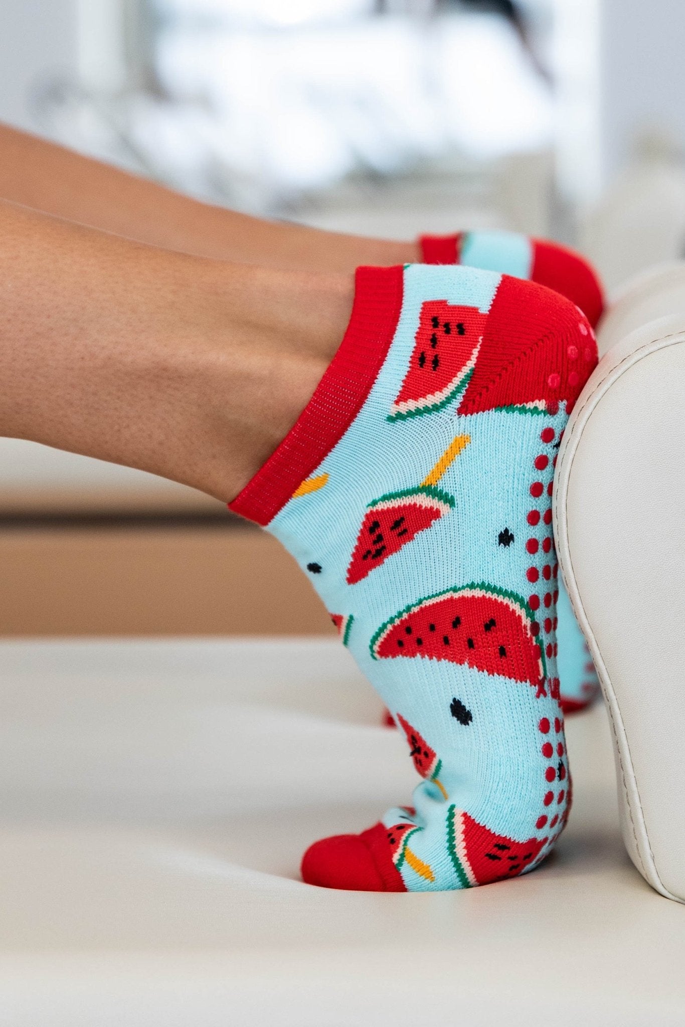 Watermelon Crush Grip Socks - Cheeky Winx